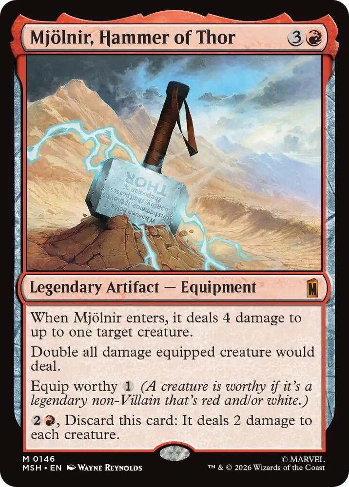 Mjolnir, Hammer of Thor card image