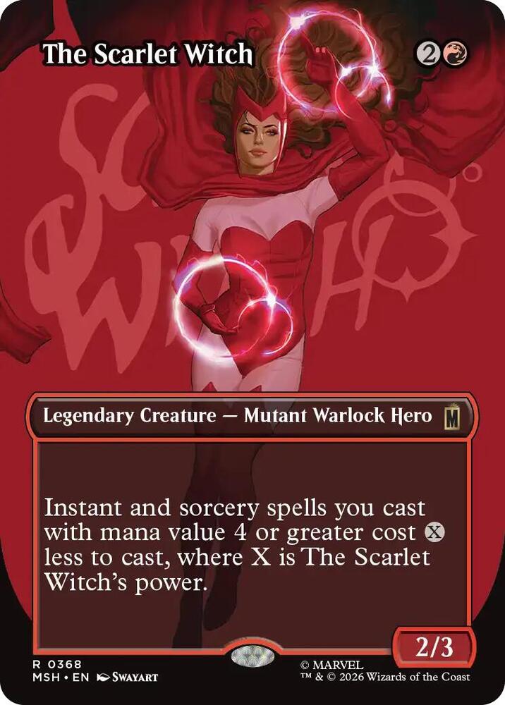 The Scarlet Witch (Borderless) card image