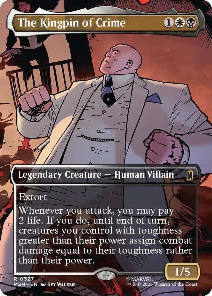 The Kingpin of Crime (Borderless) (0327) card image