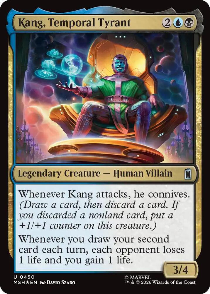 Kang, Temporal Tyrant (Surge Foil) card image