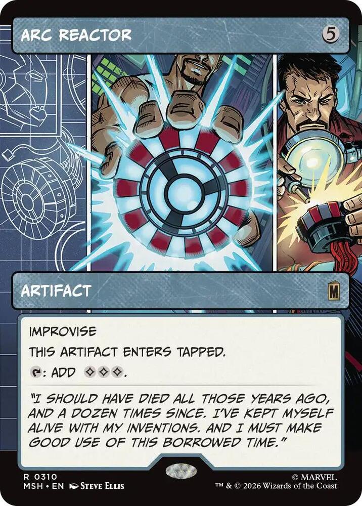 Arc Reactor (Borderless) card image
