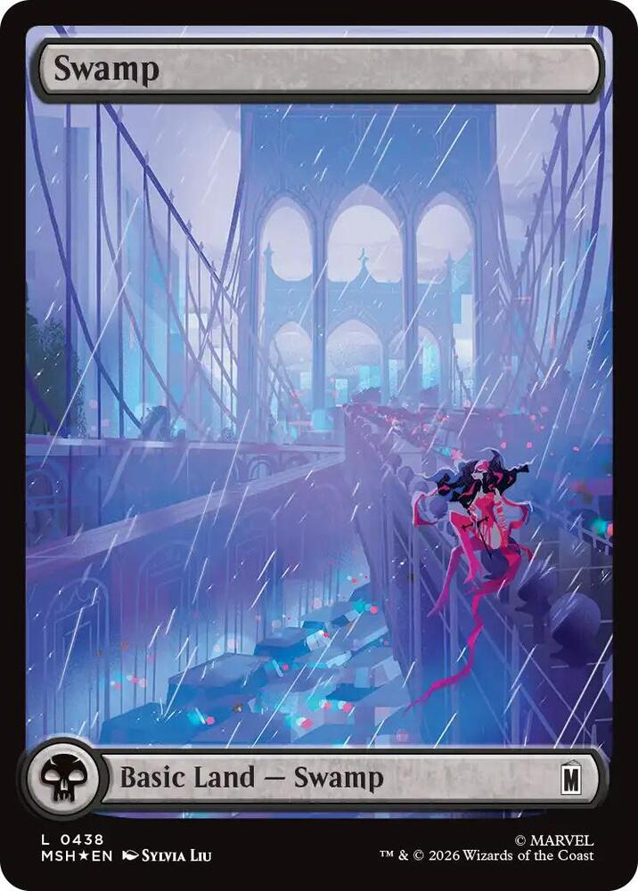 Swamp (0438) (Surge Foil) card image