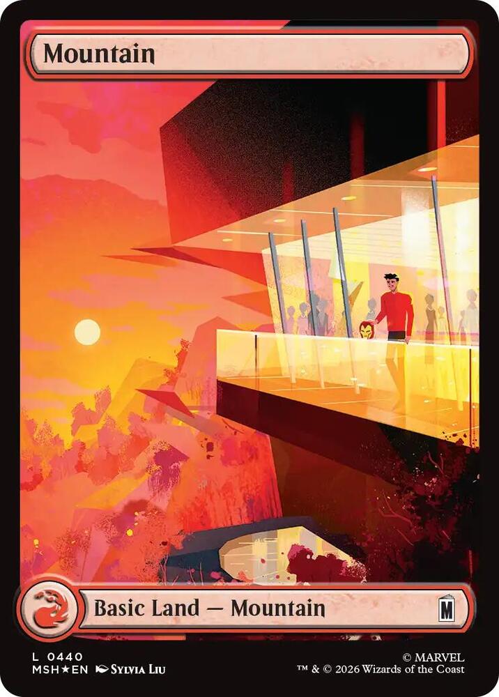 Mountain (0440) (Surge Foil) card image