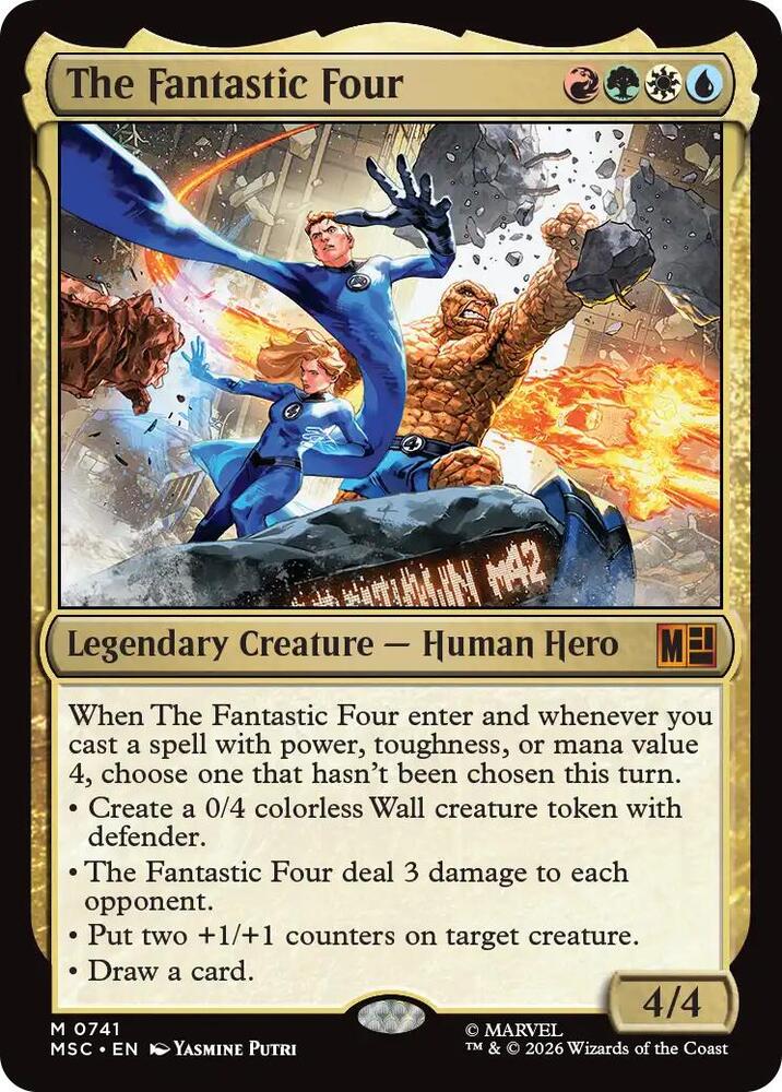The Fantastic Four card image
