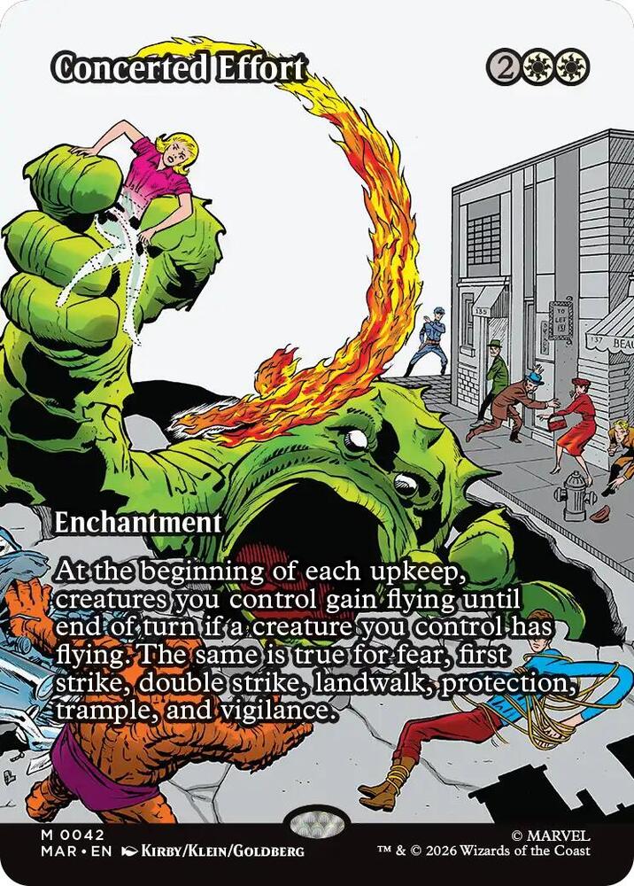 Concerted Effort (Borderless) card image