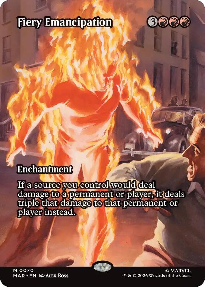 Fiery Emancipation (Borderless) card image