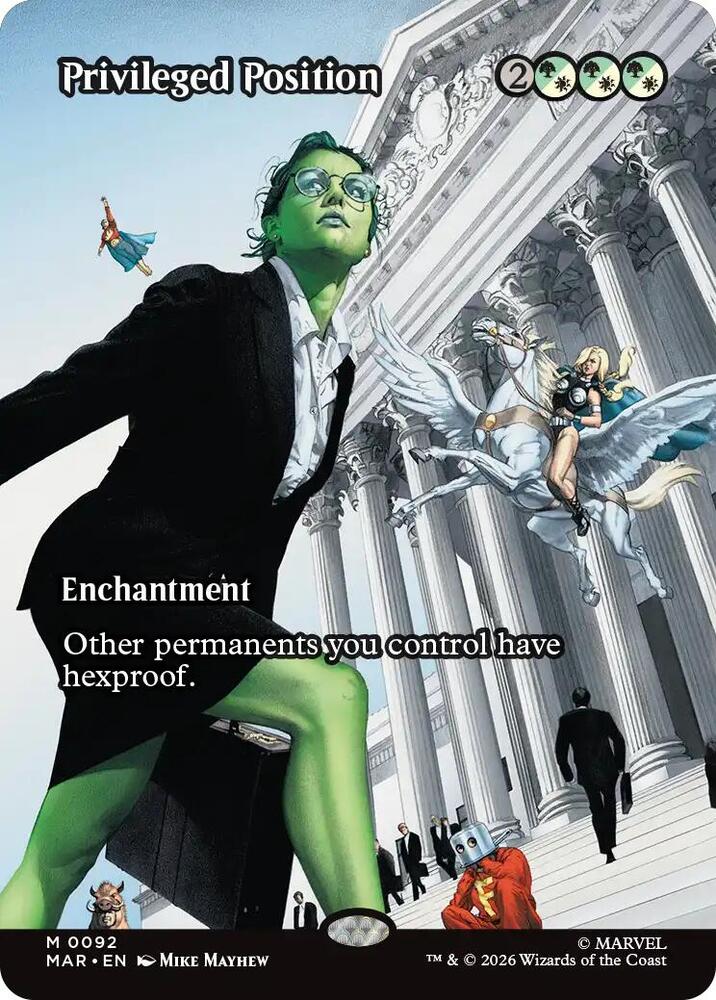 Privileged Position (Borderless) card image
