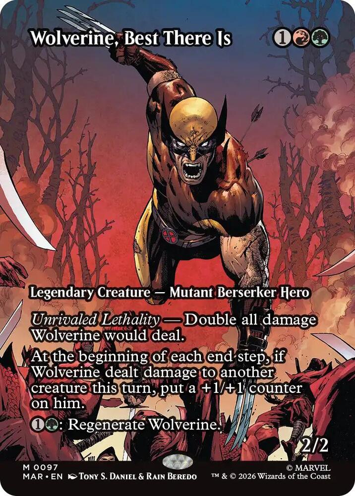 Wolverine, Best There Is (Borderless) card image