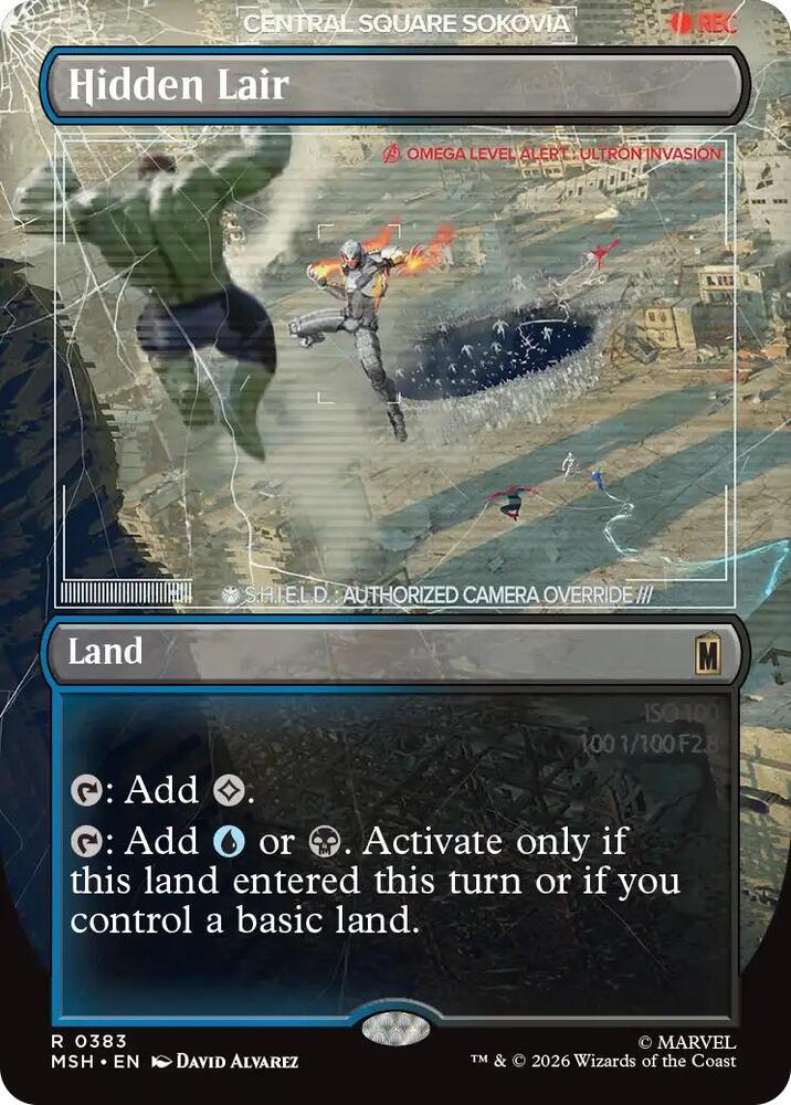 Hidden Lair (Borderless) card image