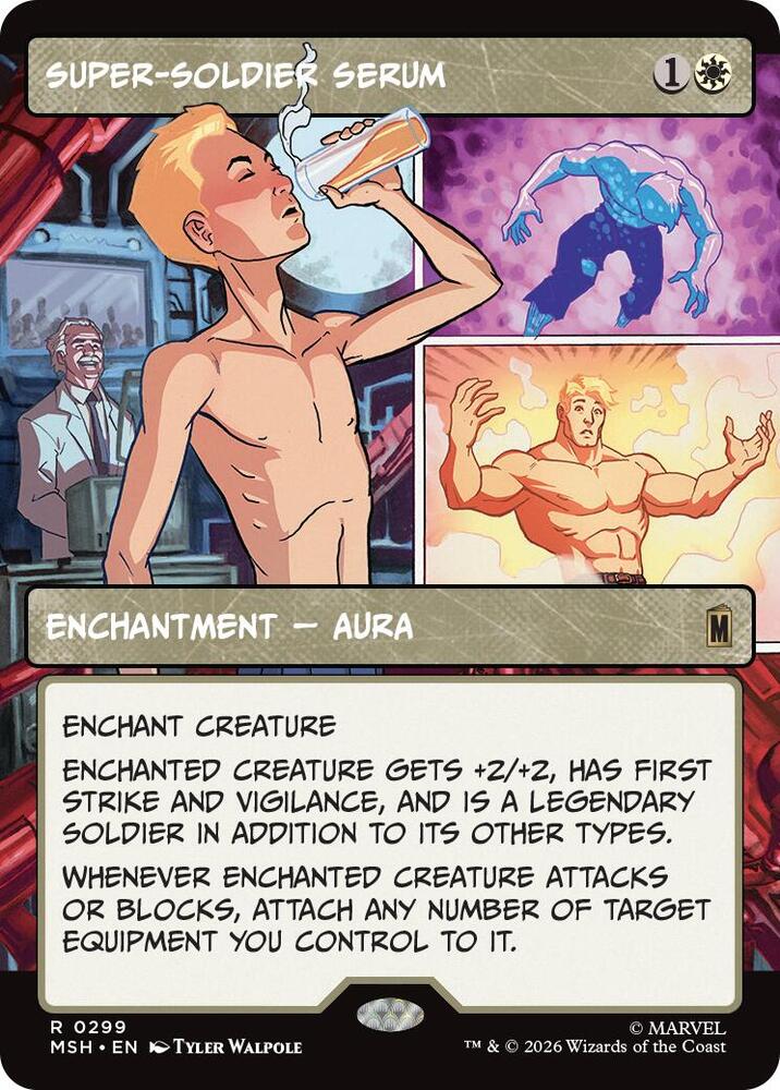 Super-Soldier Serum (Borderless) card image