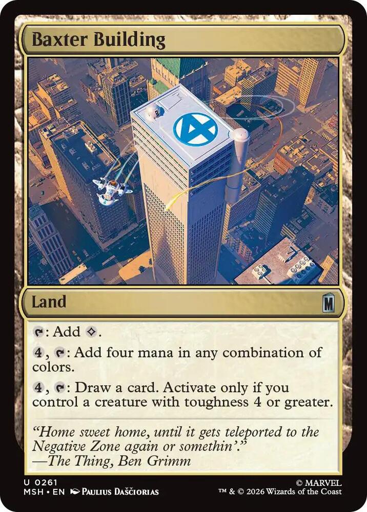 Baxter Building card image