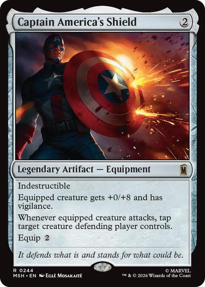 Captain America's Shield card image