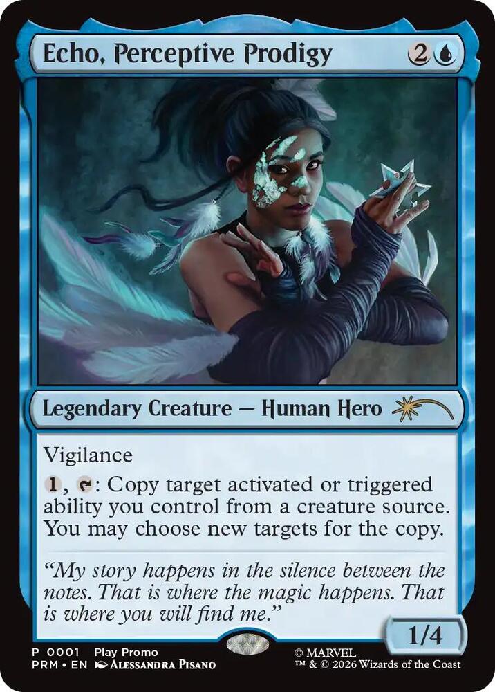 Echo, Perceptive Prodigy card image