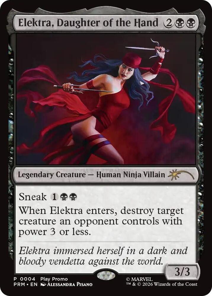Elektra, Daughter of the Hand card image