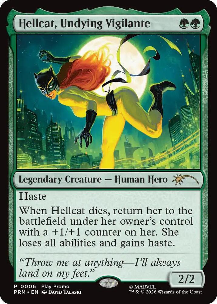 Hellcat, Undying Vigilante card image