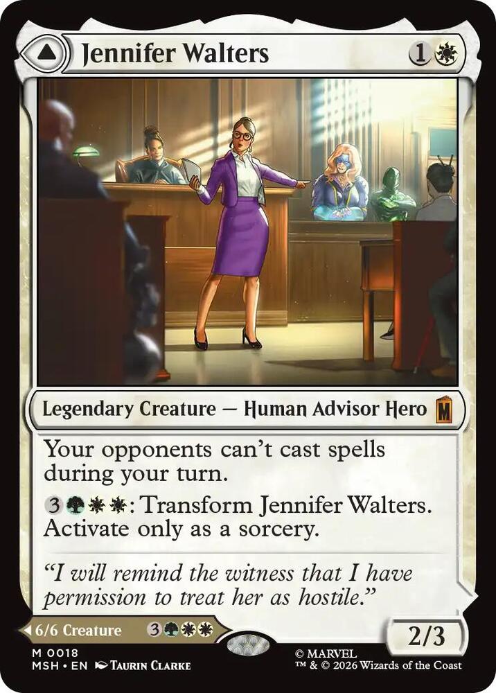 Jennifer Walters card image