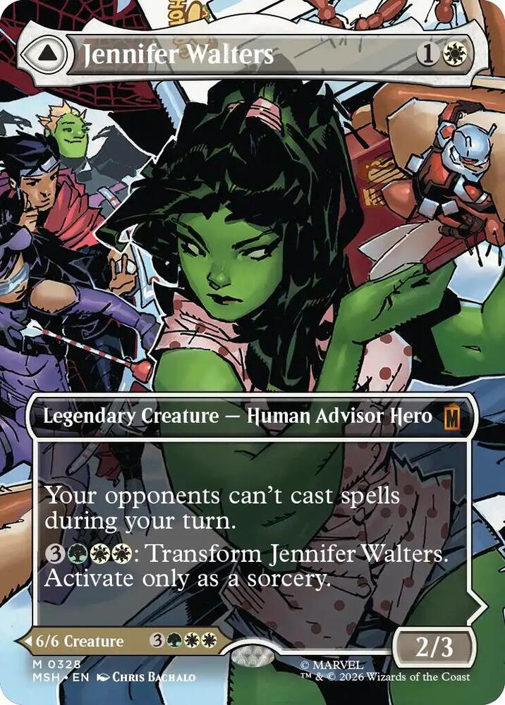 Jennifer Walters (Borderless) (0328) card image