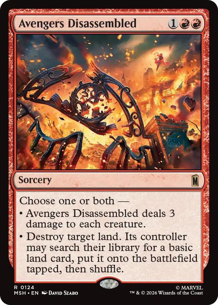 Avengers Disassembled card image