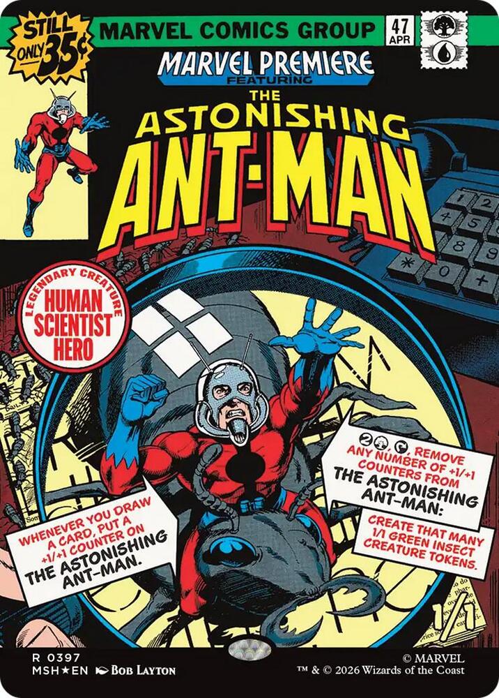 The Astonishing Ant-Man (Borderless) card image