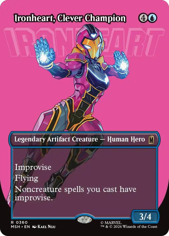Ironheart, Clever Champion (Borderless) card image