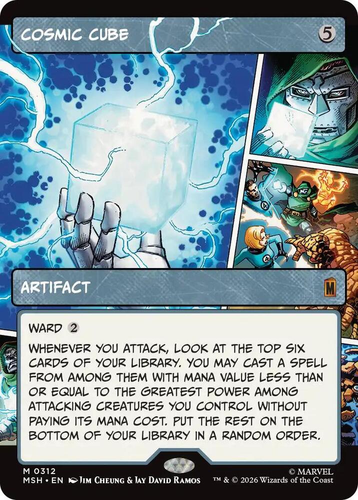 Cosmic Cube (Borderless) (0312) card image