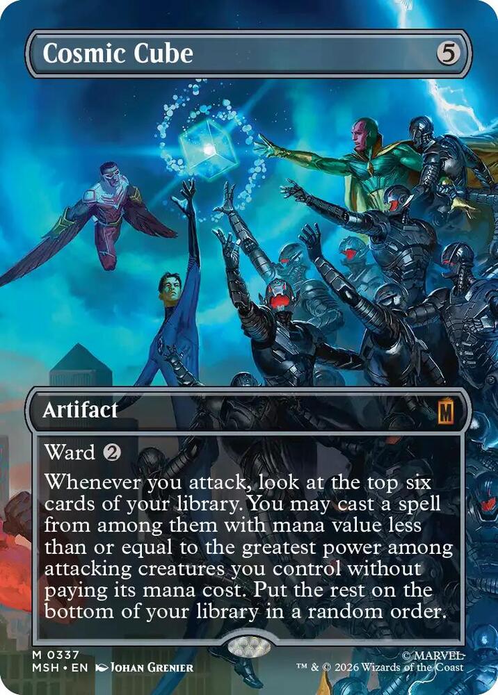 Cosmic Cube (Borderless) (0337) card image