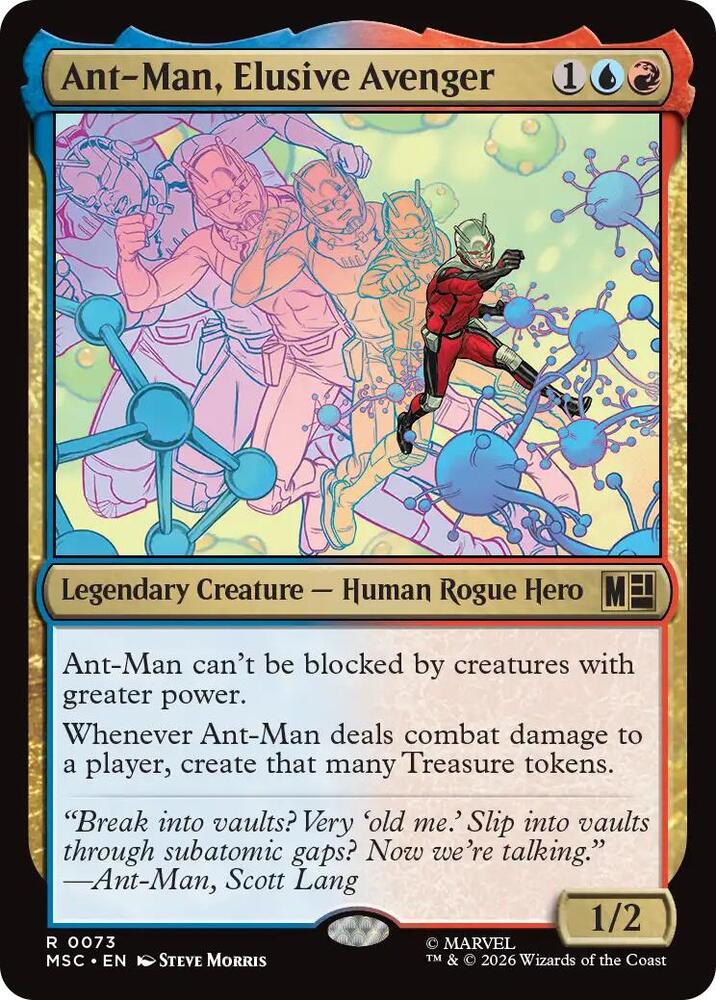 Ant-Man, Elusive Avenger (Surge Foil) card image