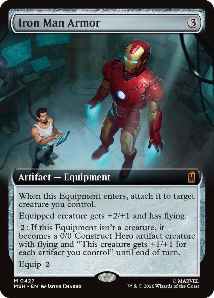 Iron Man Armor (Extended Art) card image