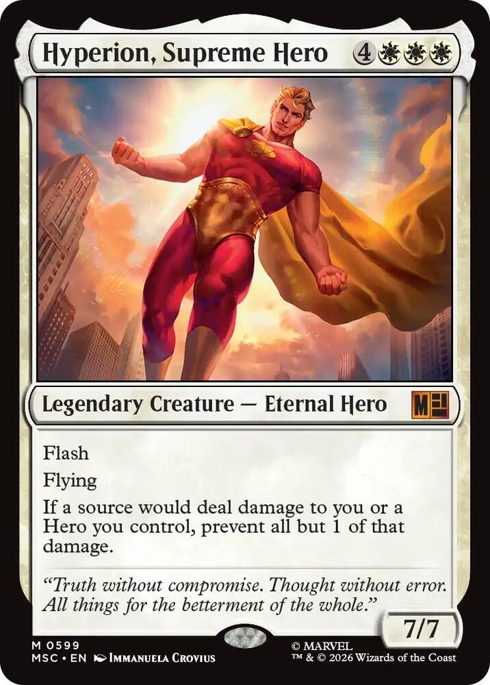 Hyperion, Supreme Hero card image