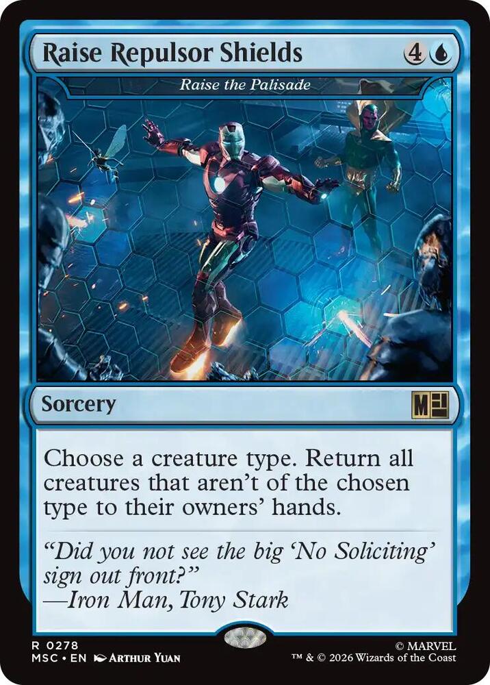 Raise Repulsor Shields - Raise the Palisade card image