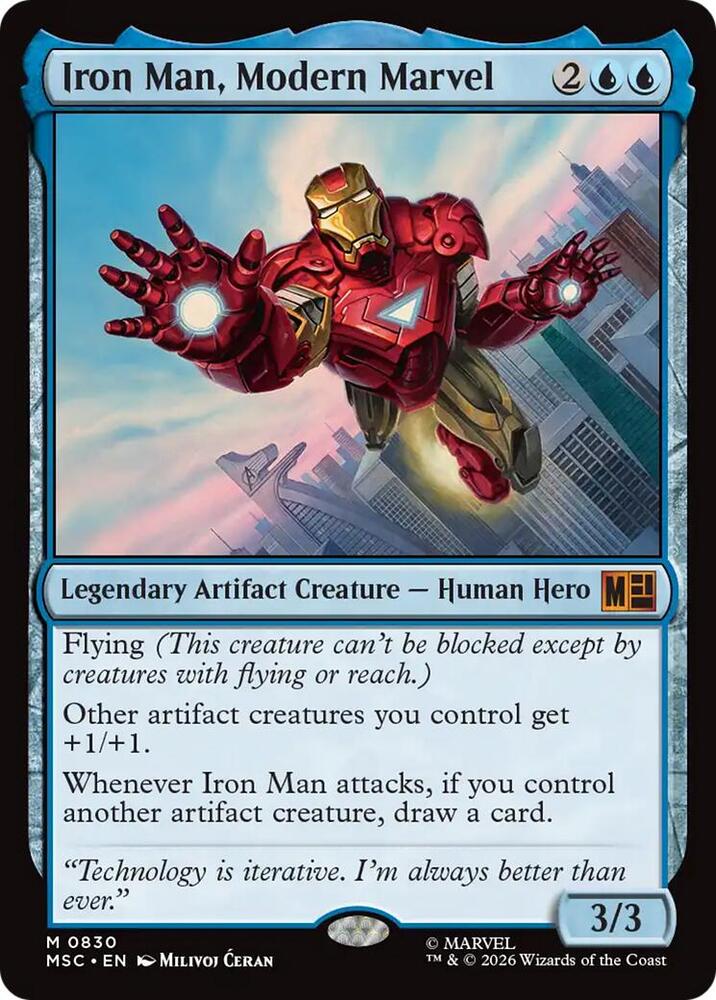 Iron Man, Modern Marvel card image