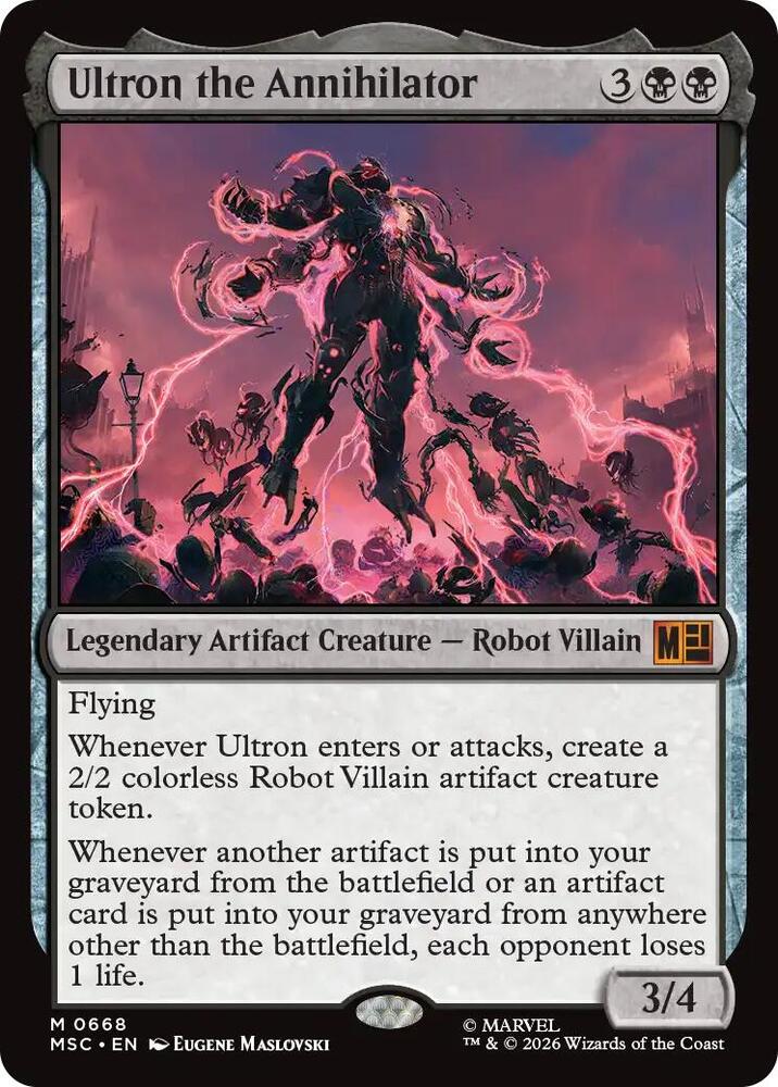Ultron the Annihilator card image