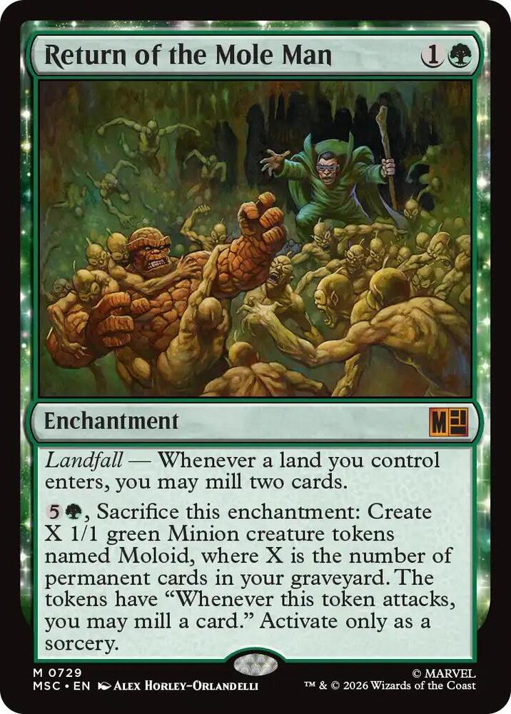 Return of the Mole Man card image
