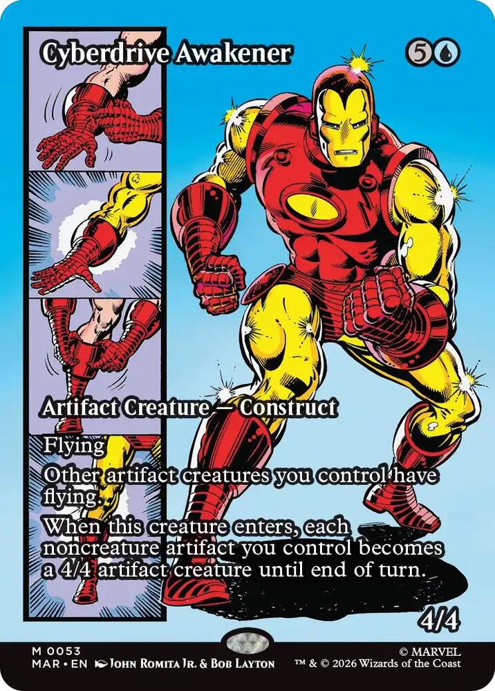 Cyberdrive Awakener (Borderless) card image