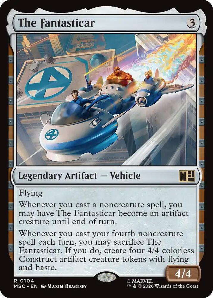 The Fantasticar (Surge Foil) card image