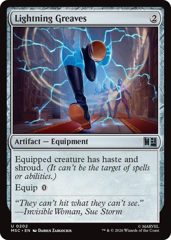 Lightning Greaves card image