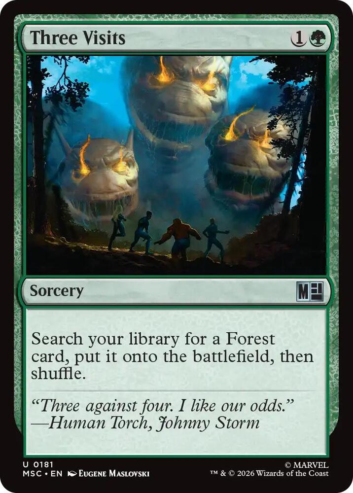 Three Visits card image