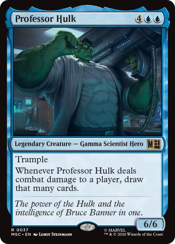 Professor Hulk (Surge Foil) card image