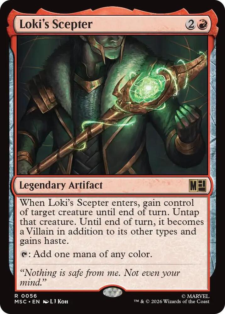 Loki's Scepter (Surge Foil) card image