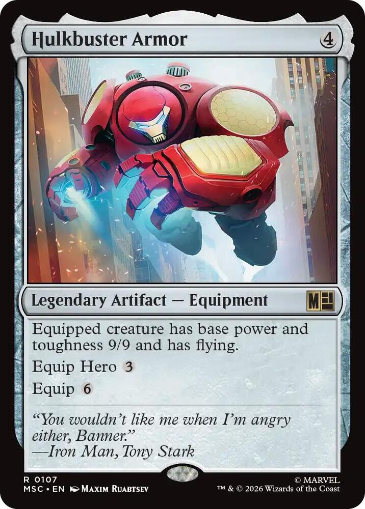 Hulkbuster Armor (Surge Foil) card image