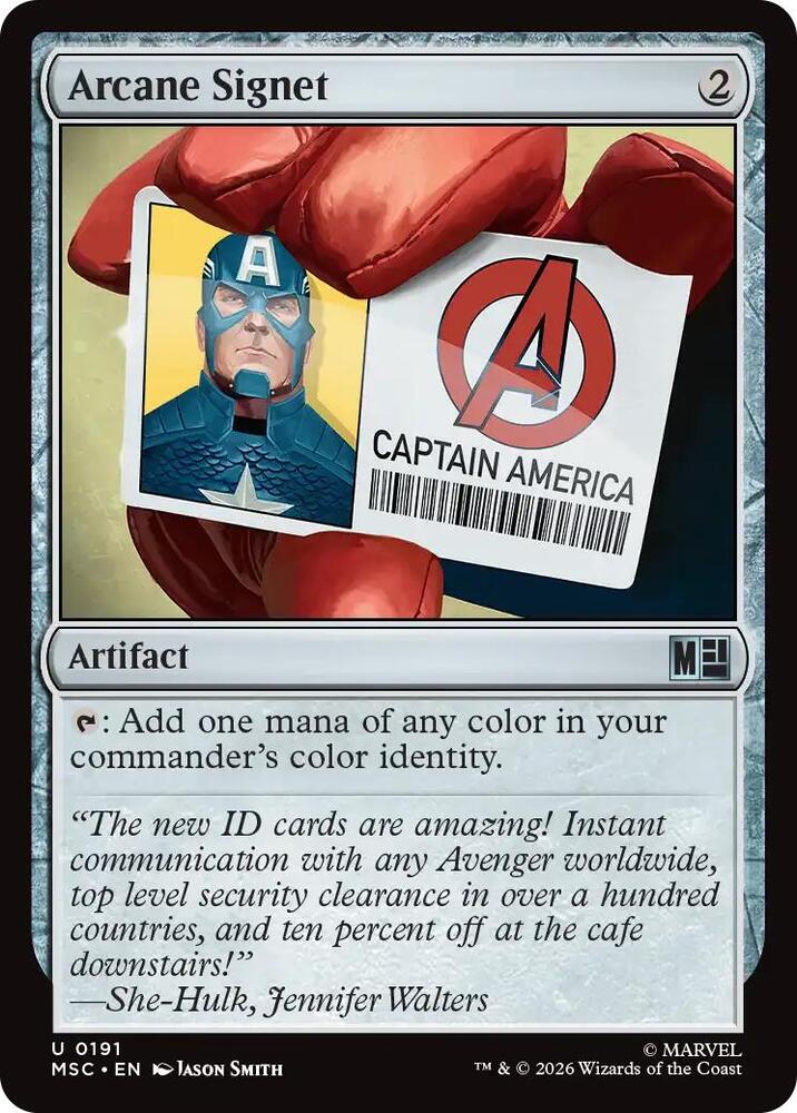 Arcane Signet (0191) (Surge Foil) card image