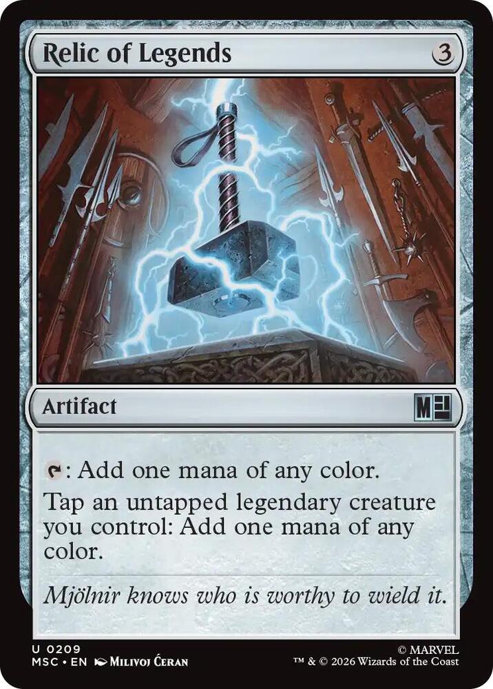Relic of Legends (Surge Foil) card image