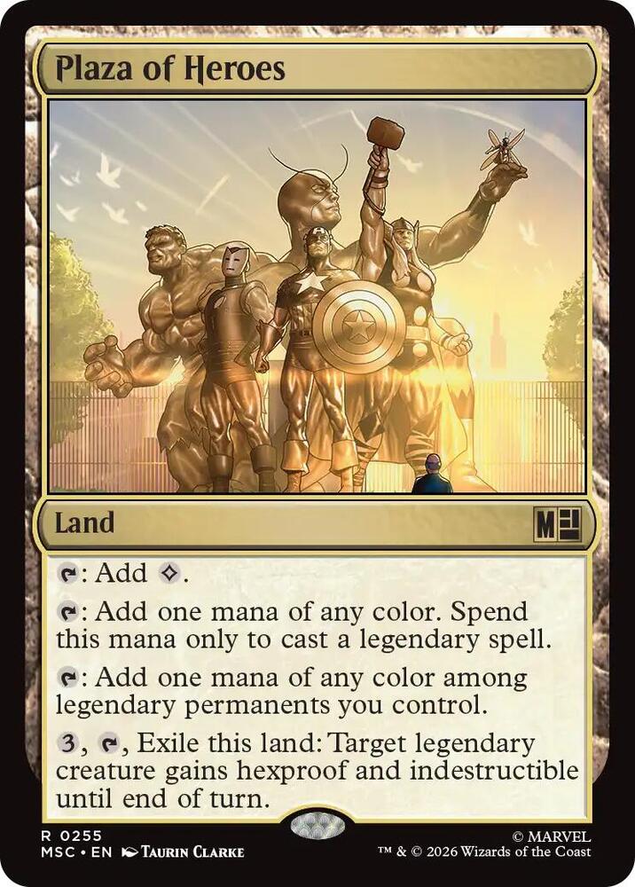 Plaza of Heroes (Surge Foil) card image