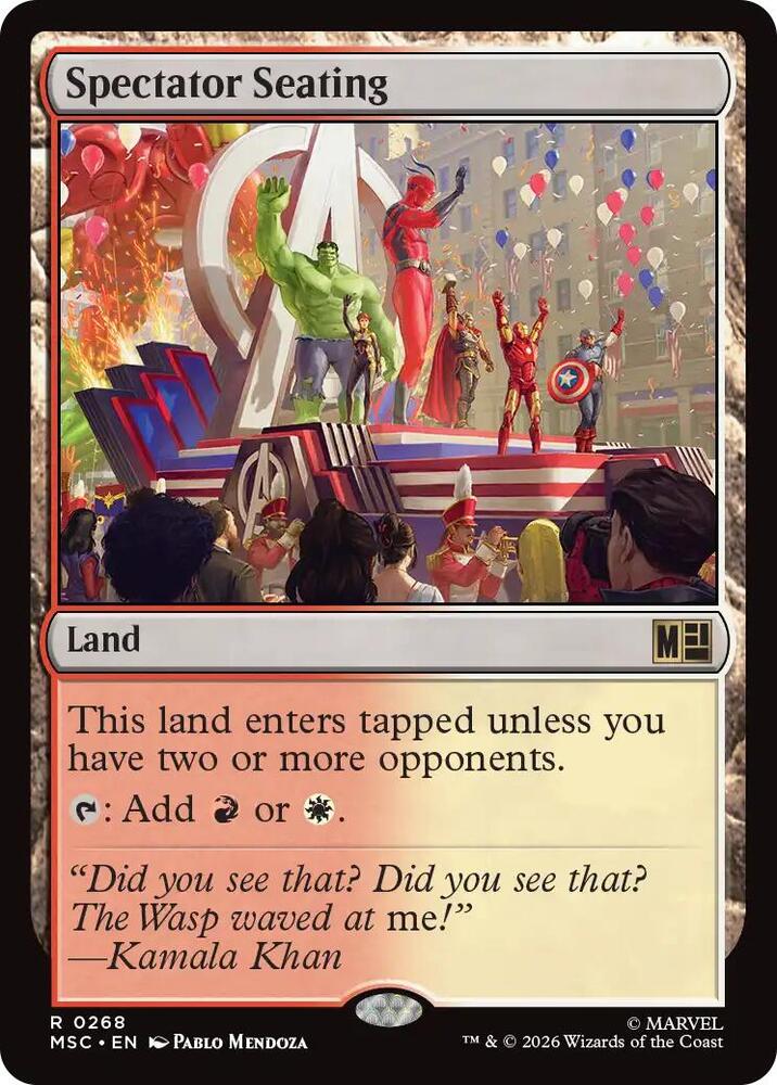 Spectator Seating (Surge Foil) card image