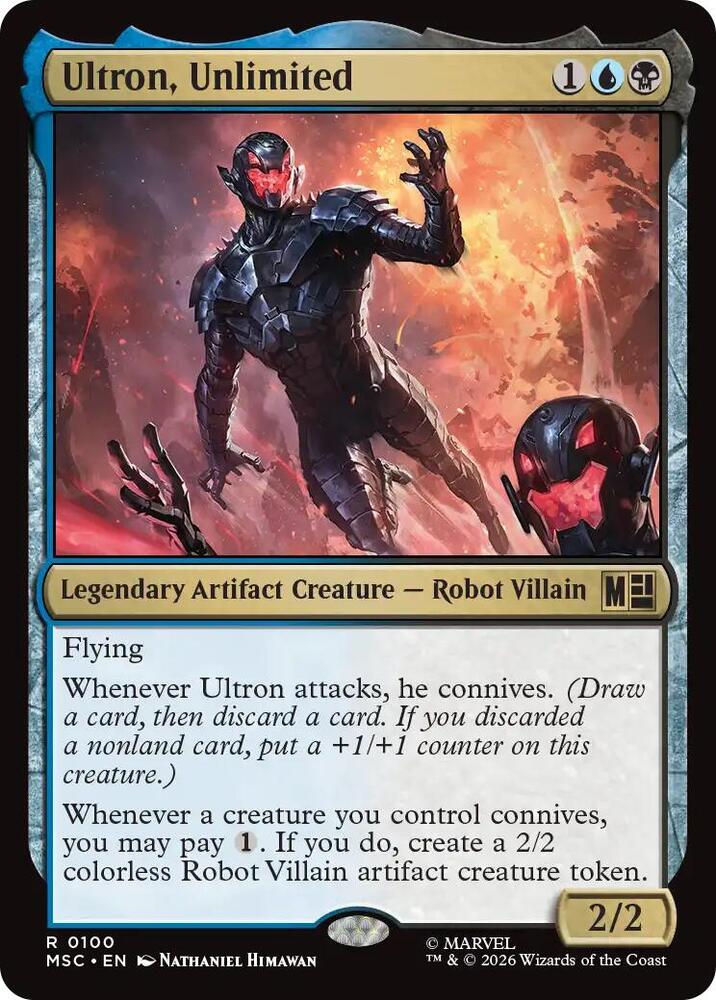 Ultron, Unlimited (Surge Foil) card image
