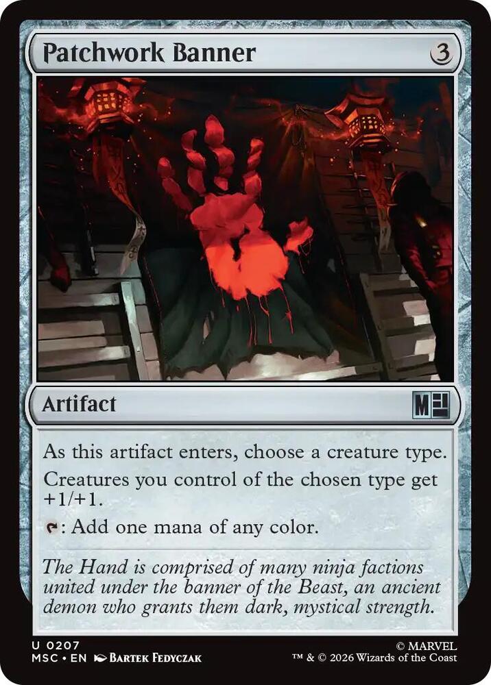 Patchwork Banner (Surge Foil) card image