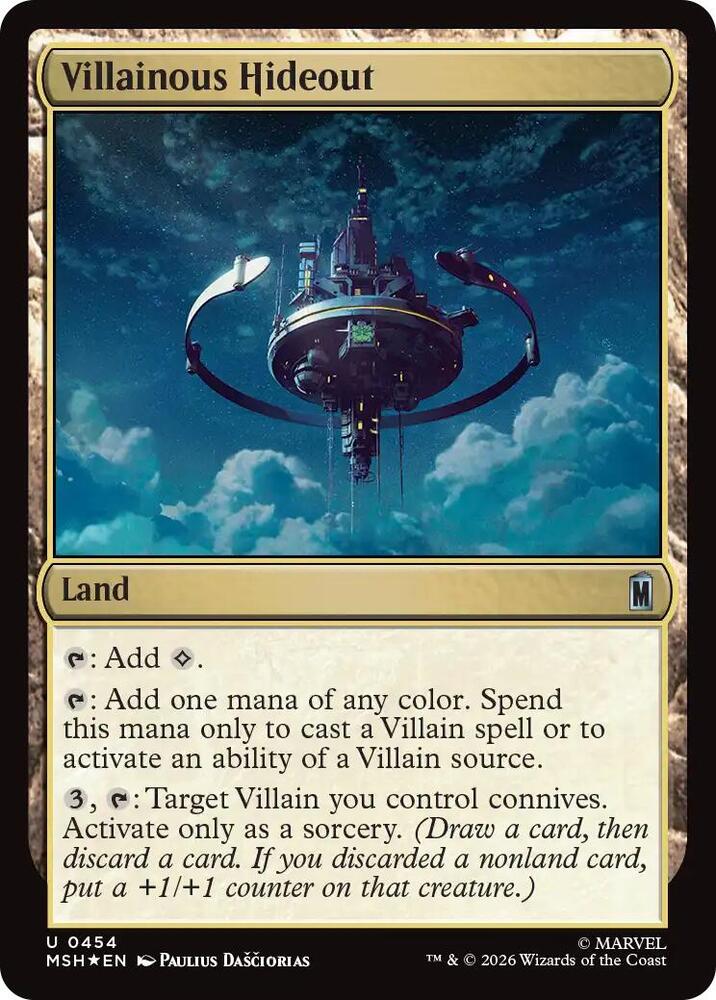 Villainous Hideout (Surge Foil) card image