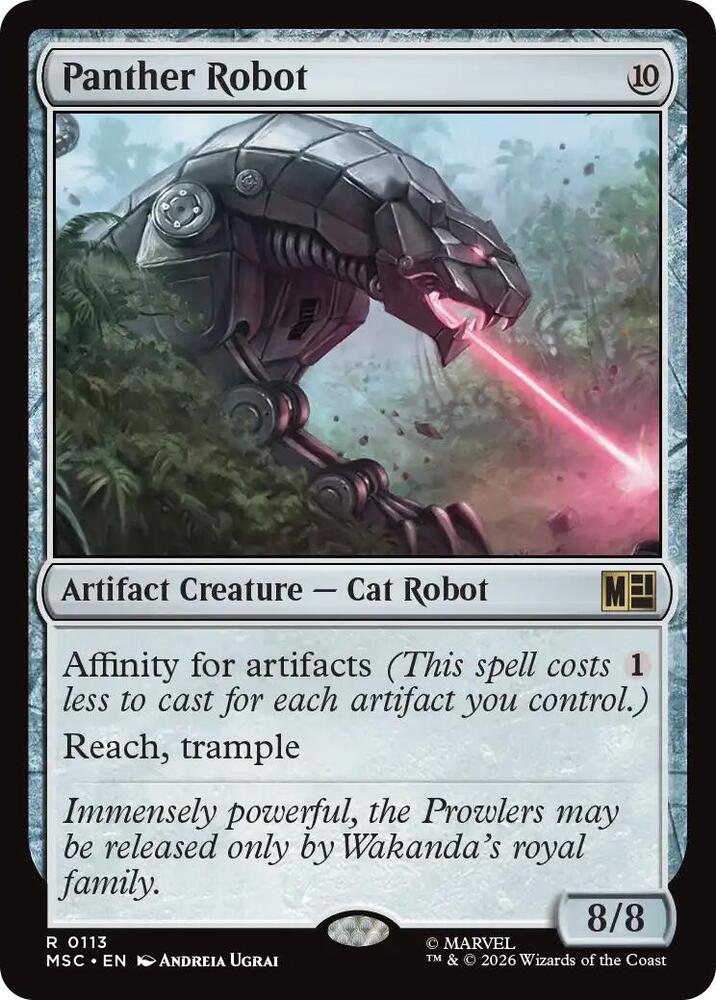 Panther Robot (Surge Foil) card image