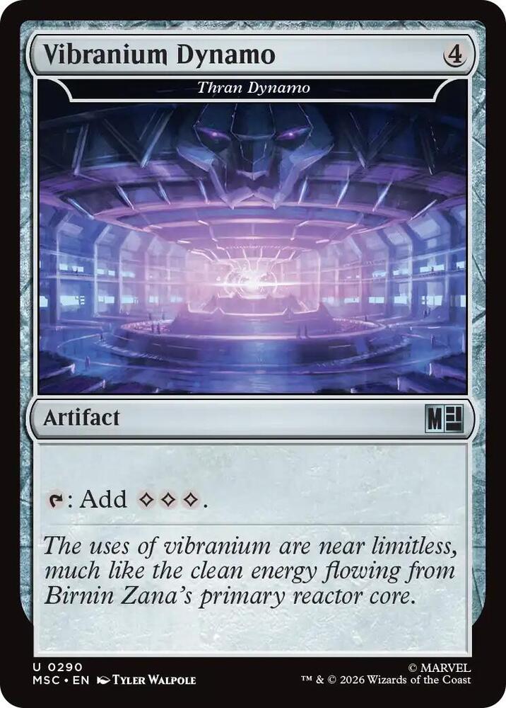 Vibranium Dynamo - Thran Dynamo (Surge Foil) card image