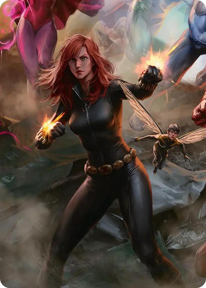 Black Widow, Intel Expert Art Card card image